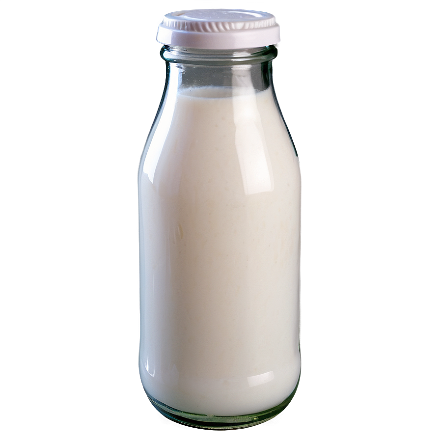 Milk Bottle With Straw Png 54