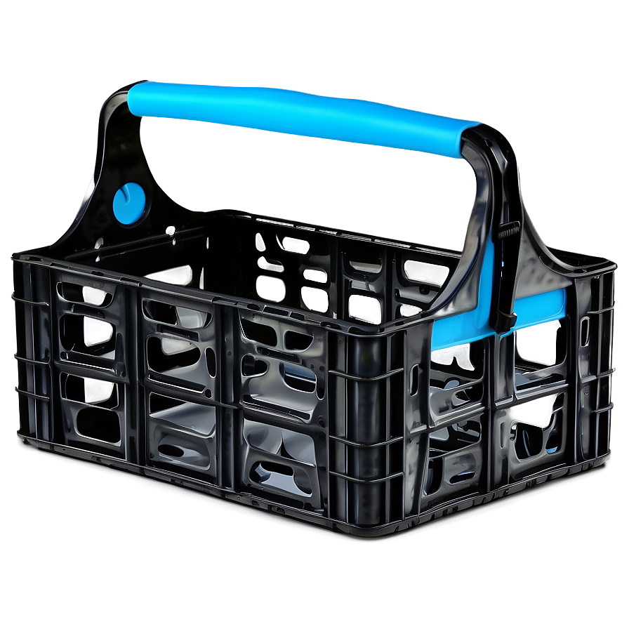 Milk Crate With Handle Png 06272024