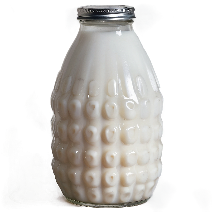 Milk Glass With Cream Top Png Opf