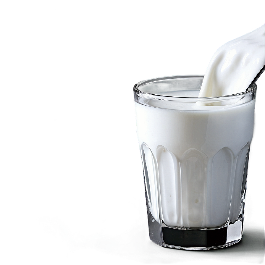 Milk Glass With Dairy Background Png Nxw90