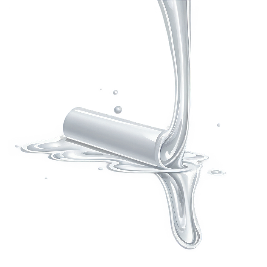 Milk Spill Art Png 31