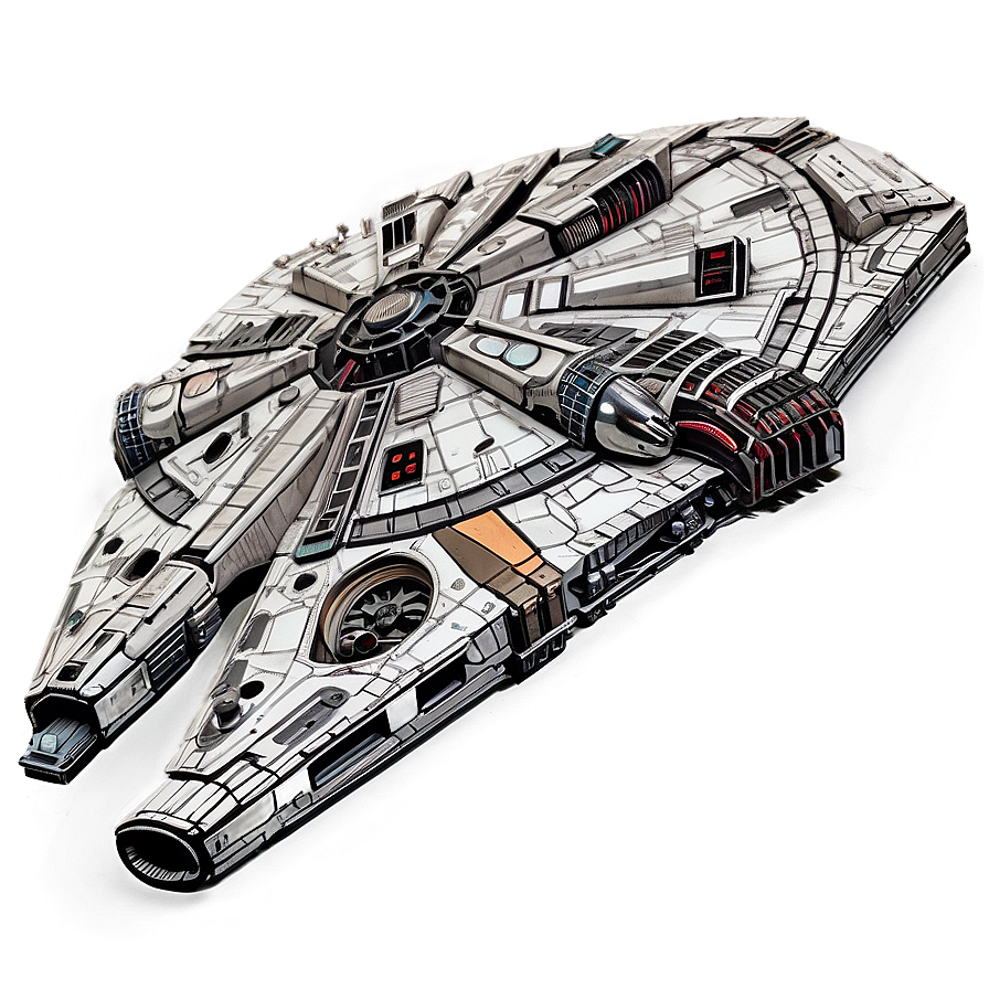 Millennium Falcon Detailed Cutaway Png Idh56