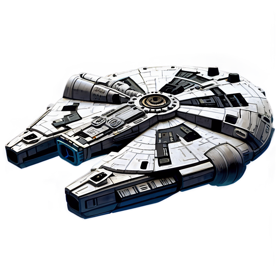 Millennium Falcon Tribute Art Png 10