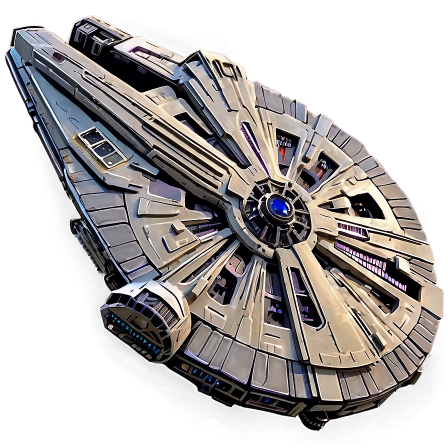 Millennium Falcon Tribute Art Png 70