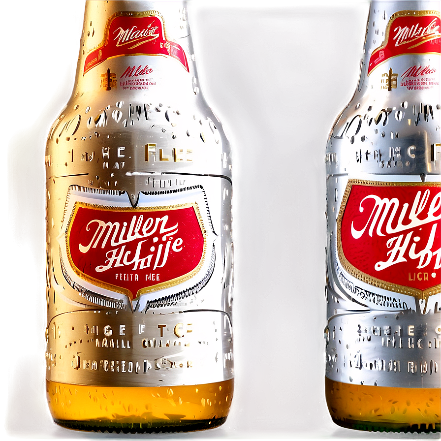 Miller High Life Light Beer Png Lqy51