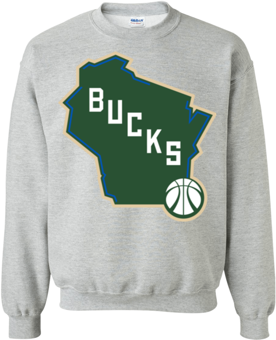 Milwaukee Bucks Sweatshirt Design