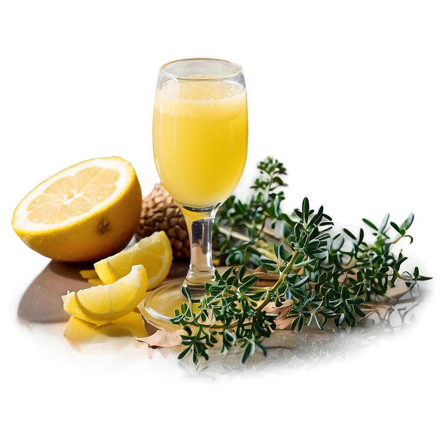 Mimosa With Thyme And Lemon Png 27