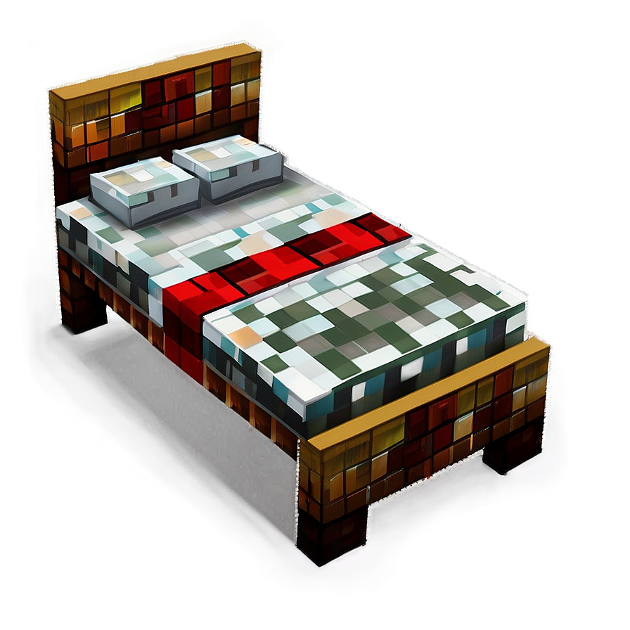 Minecraft Bed Icon Png 06122024