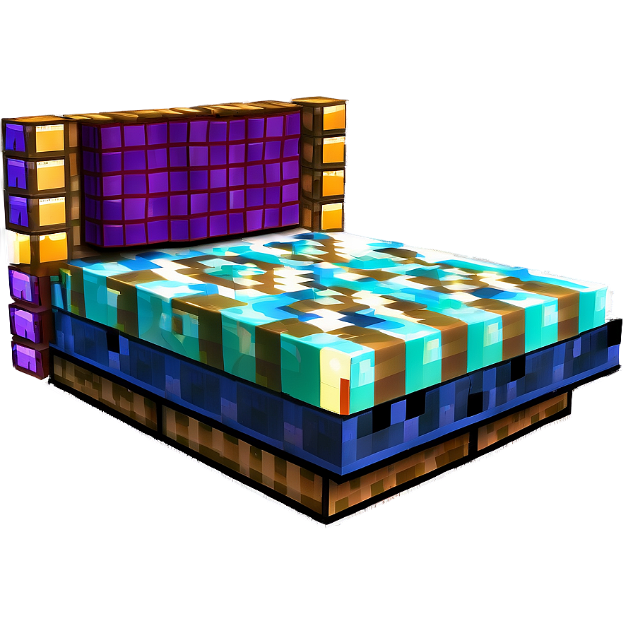 Minecraft Bed Tutorial Png Maa