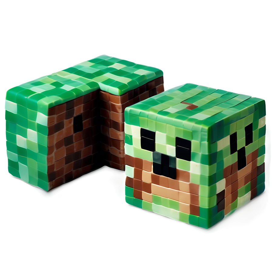 Minecraft Cake Fondant Png Lgm32