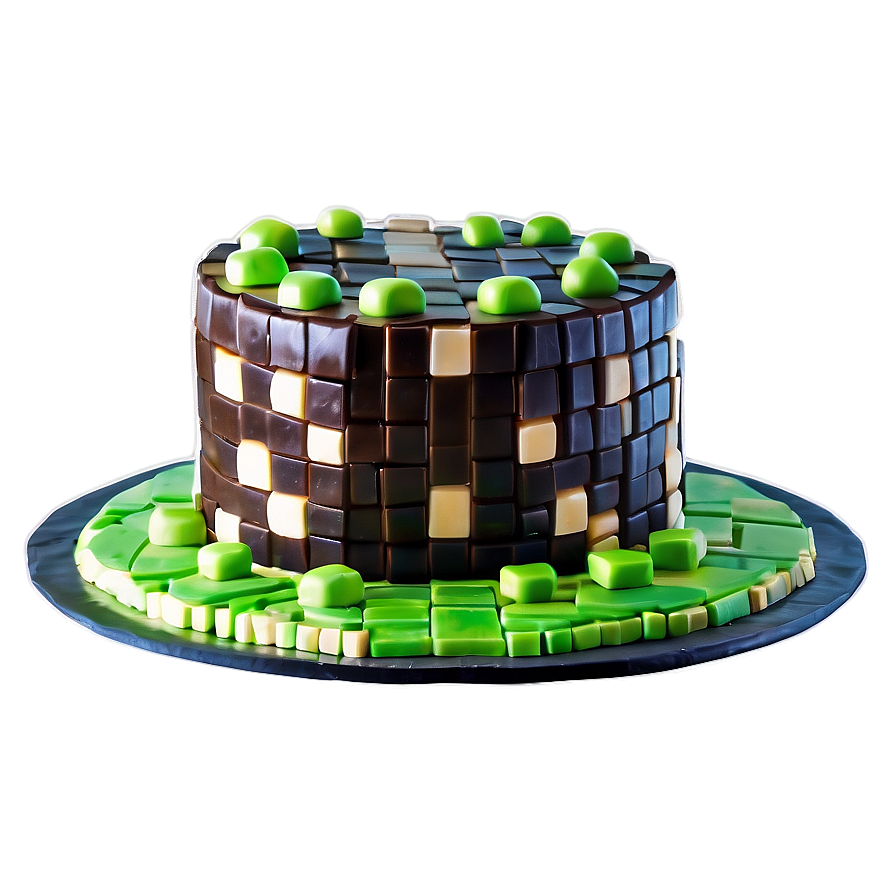 Minecraft Cake For Kids Png Fyl