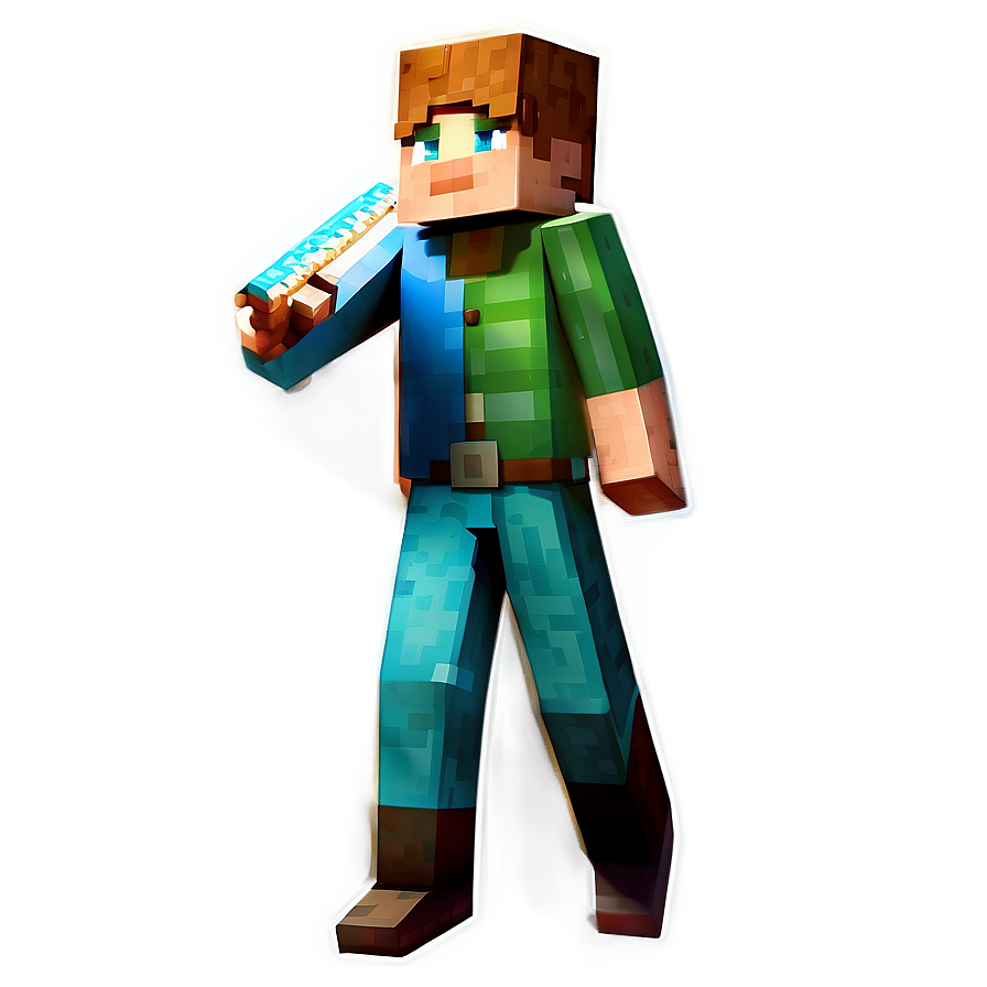 Minecraft Character Art Png Fpb