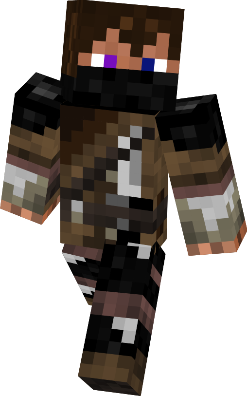 Minecraft Character Close Up