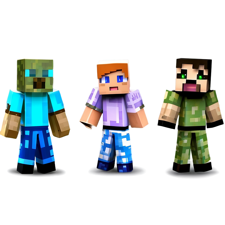 Minecraft Characters For Kids Png Mgk