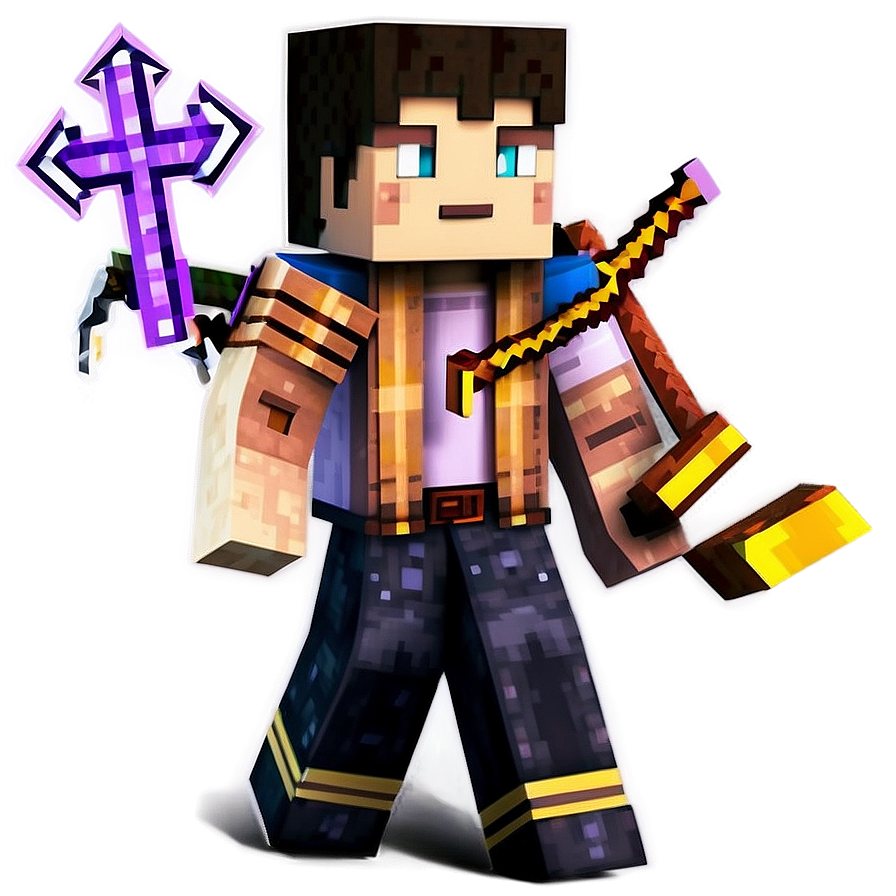 Minecraft Characters With Names Png Mwf