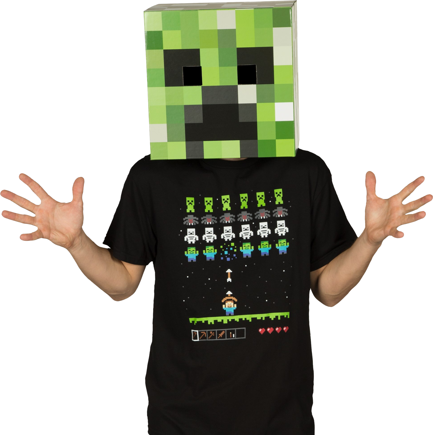Minecraft Creeper Costume T Shirt