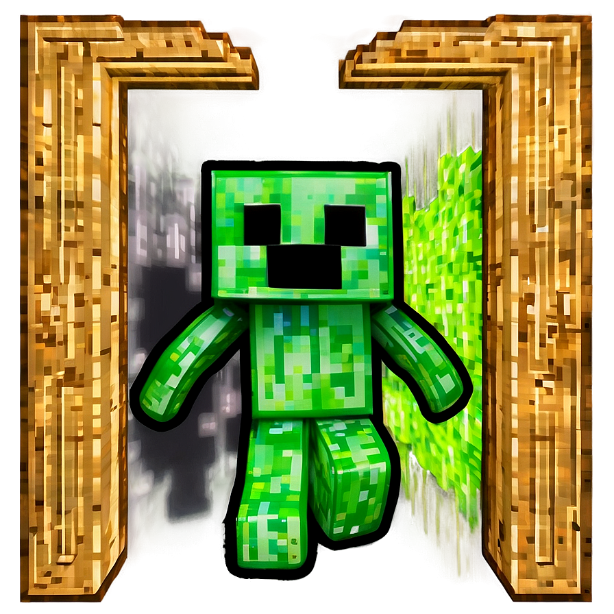 Minecraft Creeper Glow Png 65