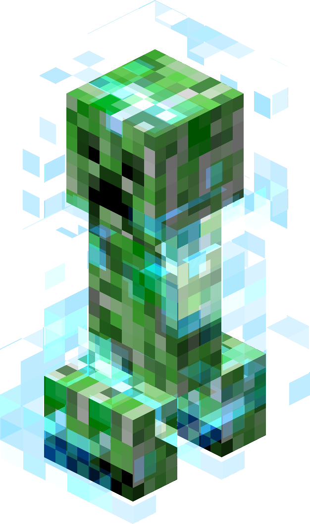 Minecraft Creeper Glowing Effect