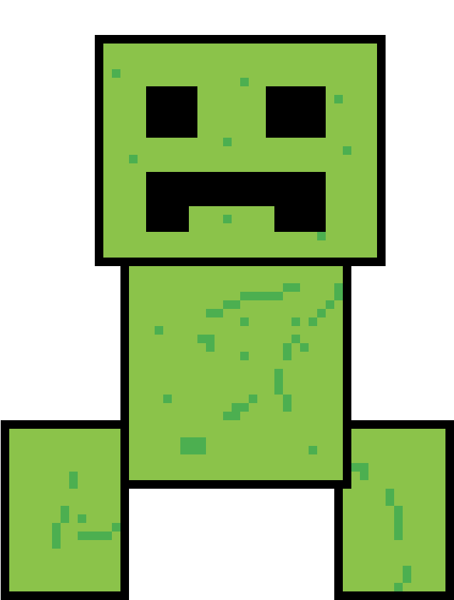 Minecraft Creeper Pixel Art