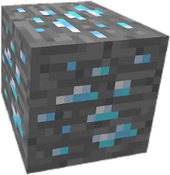 Minecraft Diamond Ore Block