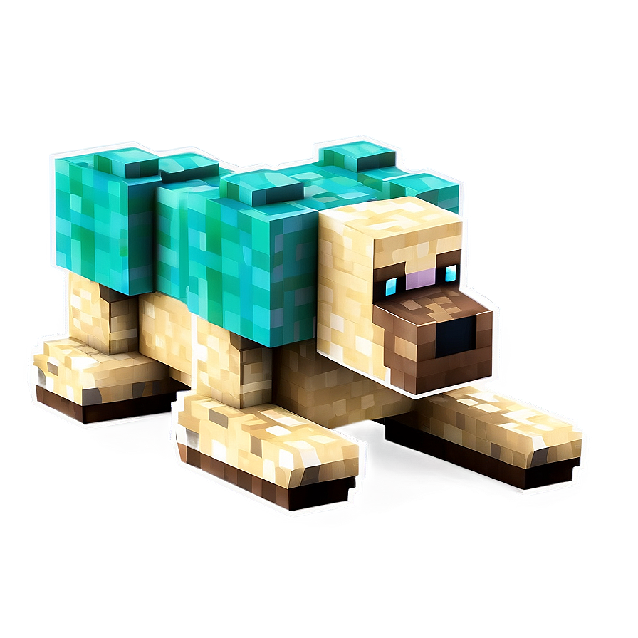 Minecraft Dog B