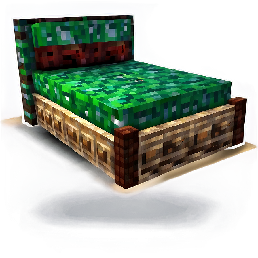 Minecraft Double Bed Png Duw21