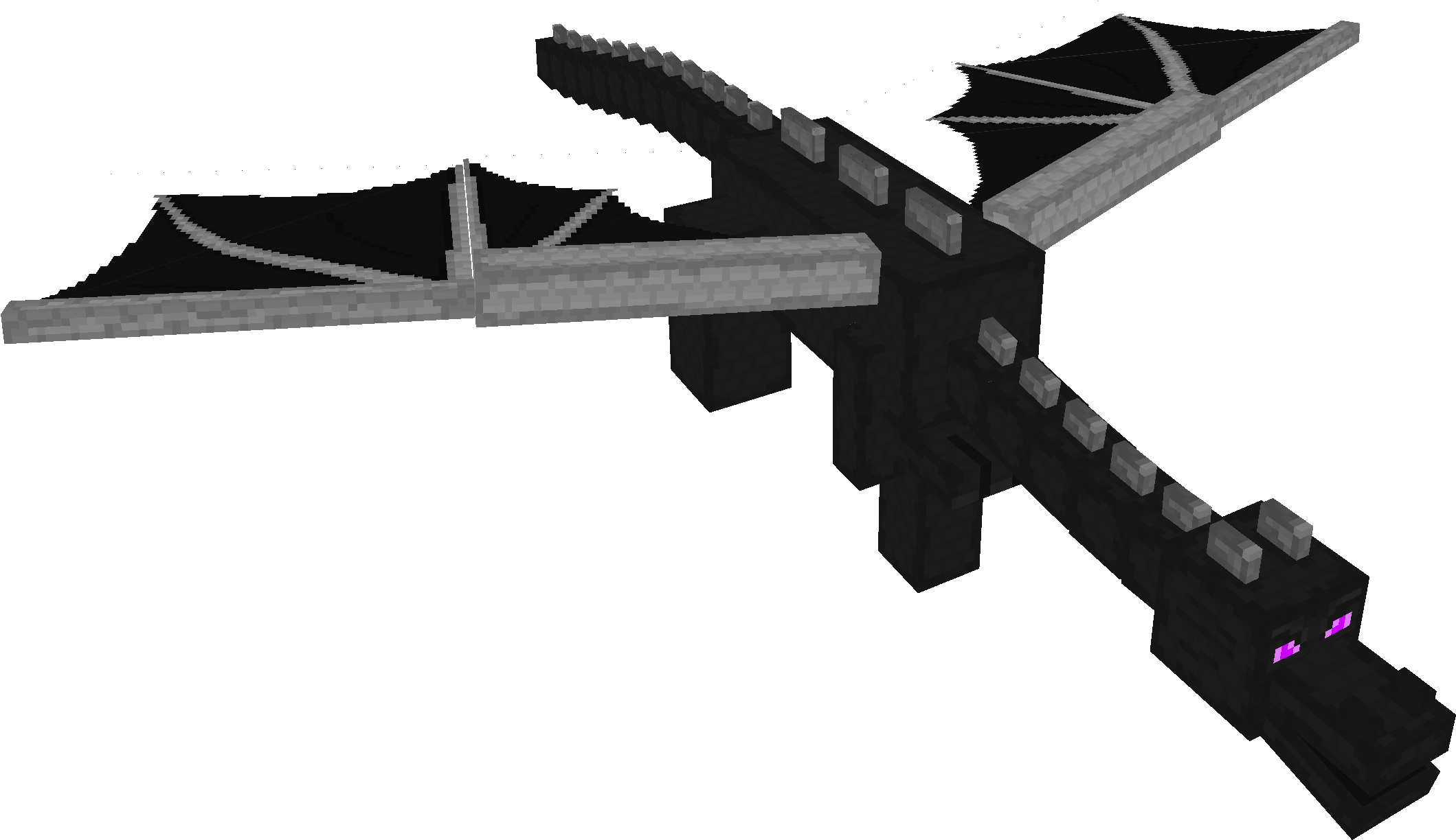 Minecraft Ender Dragon Model