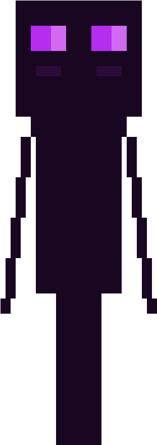 Minecraft Enderman Character