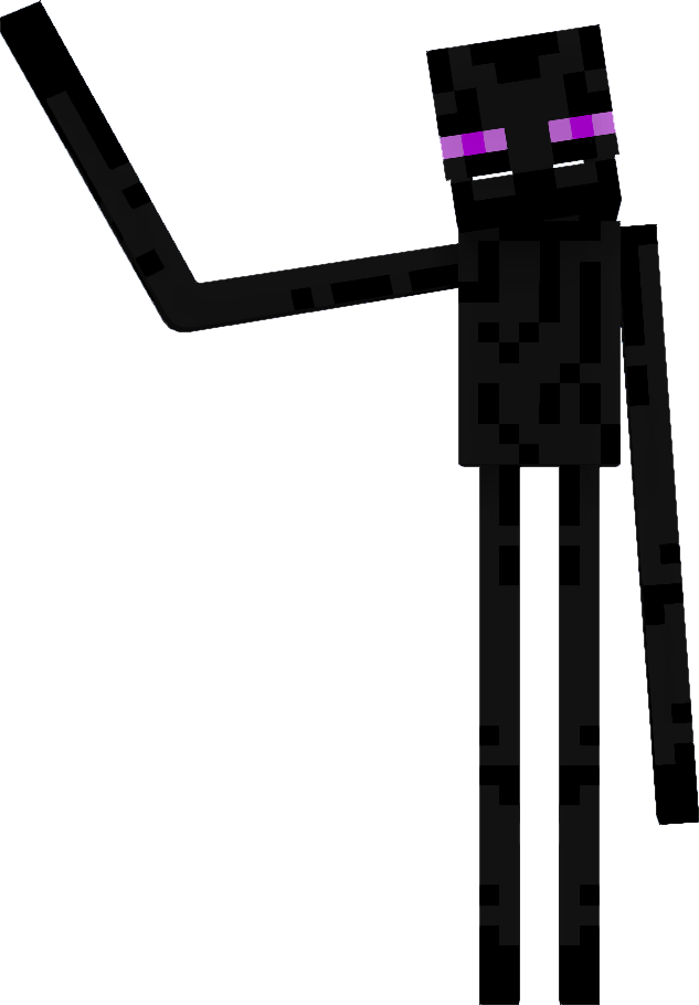 Minecraft Enderman Character