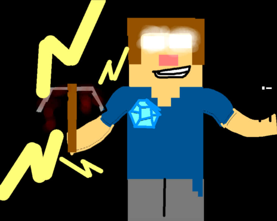 Minecraft Herobrine Fan Art