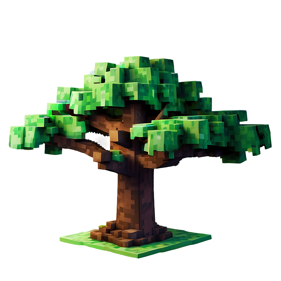 Minecraft Oak Tree Png 40