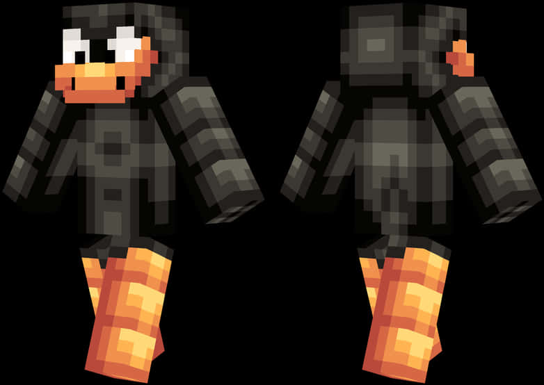 Minecraft_ Penguin_ Skin_ Design