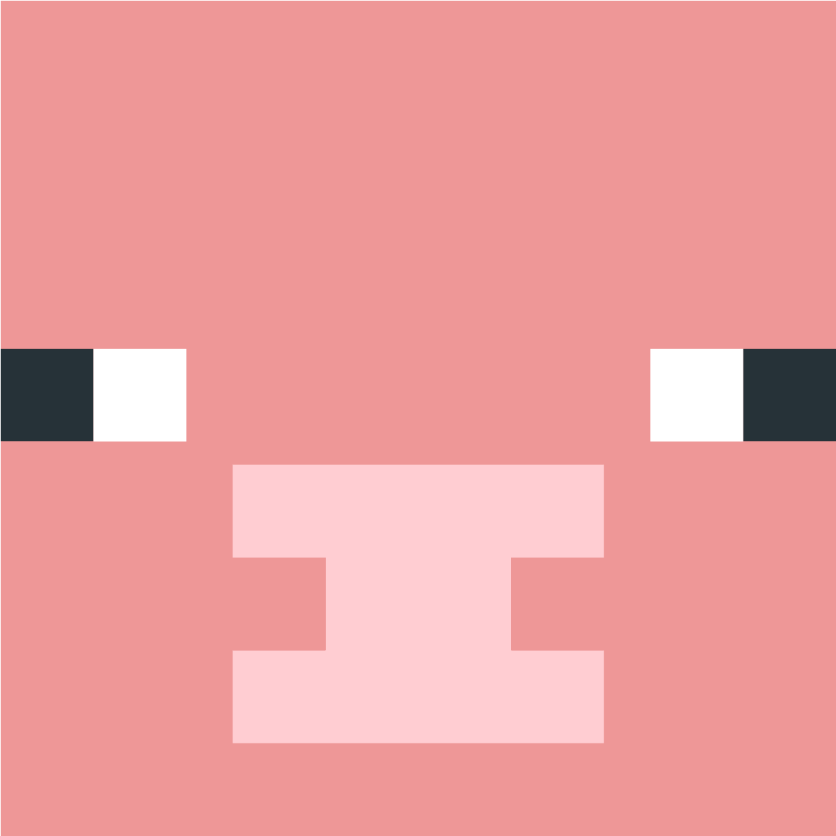 Minecraft_ Pig_ Face_ Pixel_ Art