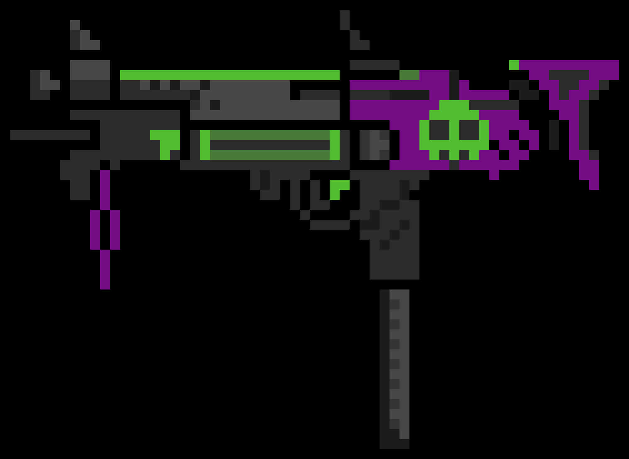 Minecraft_ Pixel_ Art_ Energy_ Weapon