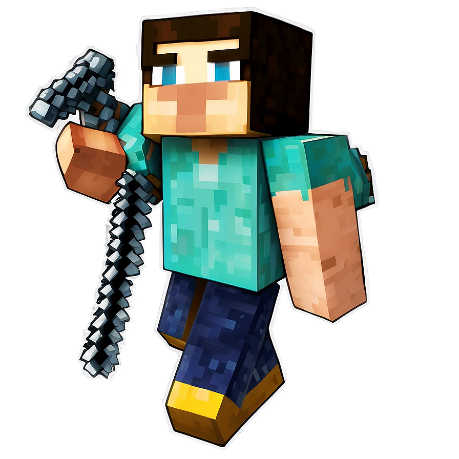 Minecraft Player Characters Png 05252024