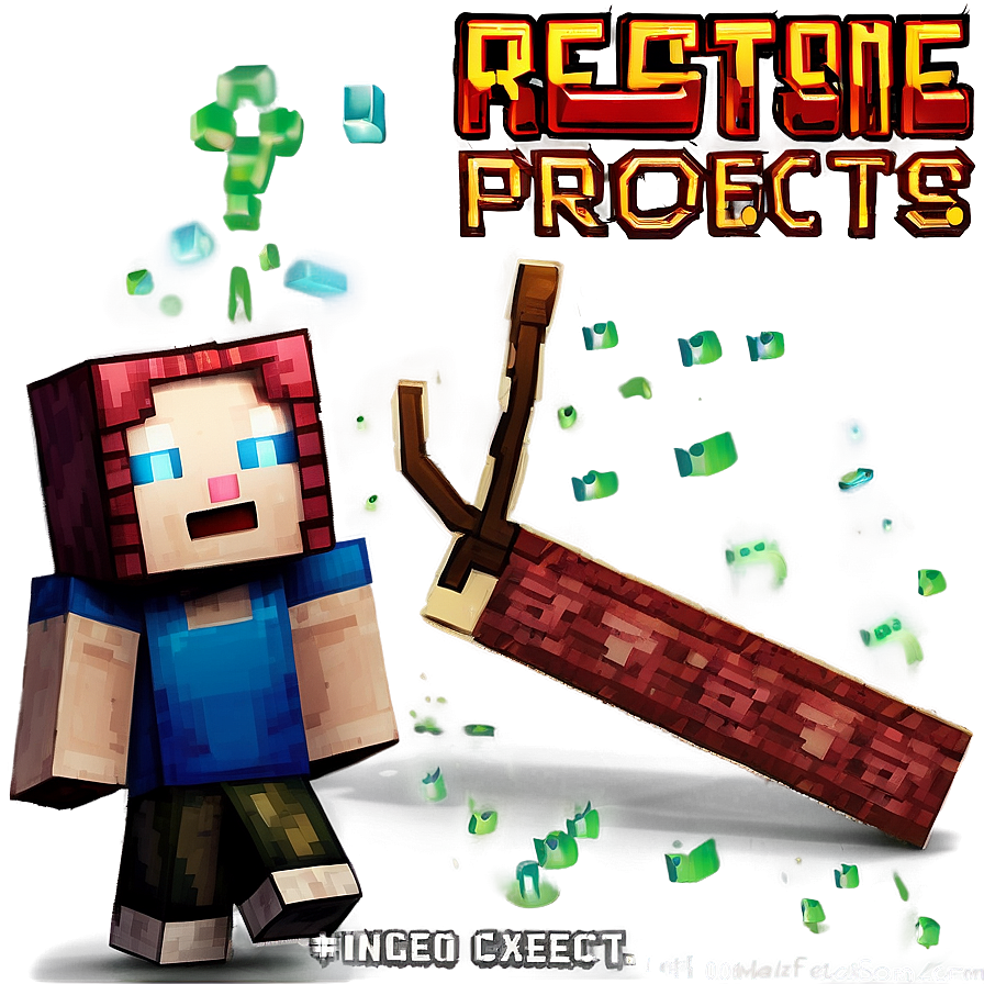 Minecraft Redstone Projects Book Png 06272024