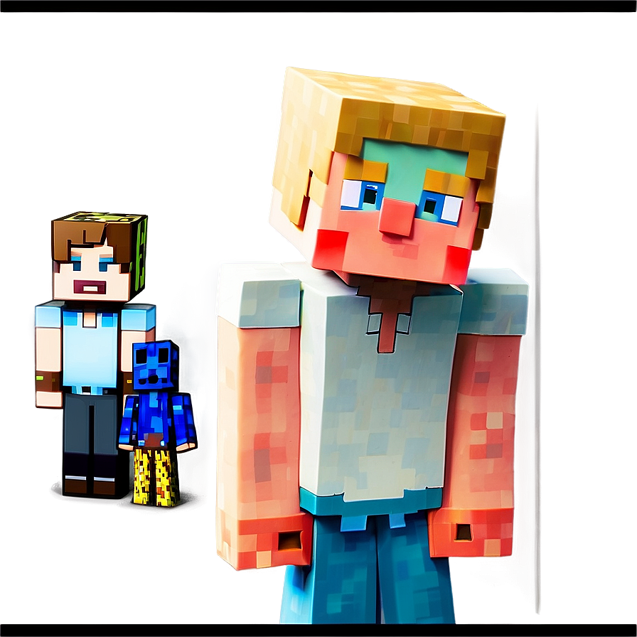 Minecraft Series Steve Head Png Iaq86