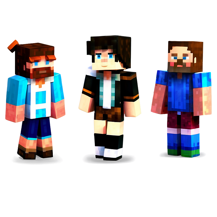 Minecraft Skin Characters Png Aqv64