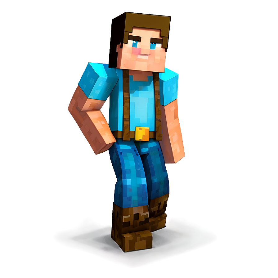 Minecraft Steve Character Png Ppl51