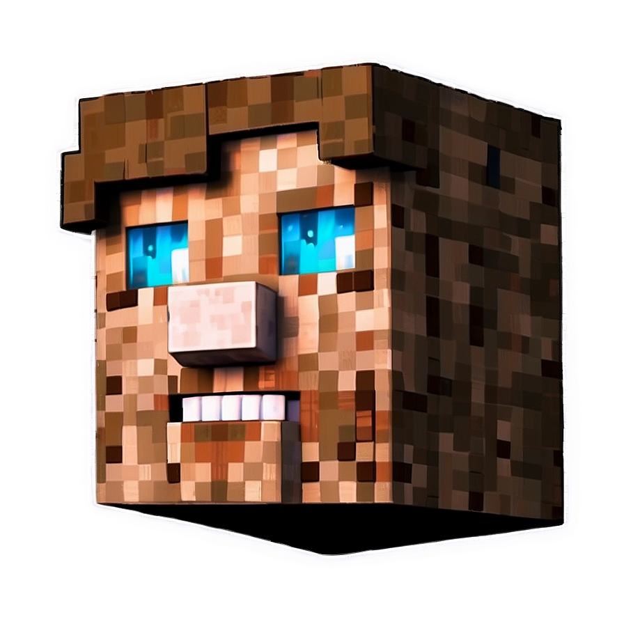 Minecraft Steve Head Model Png Hyq51