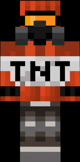 Minecraft_ T N T_ Block_ Character