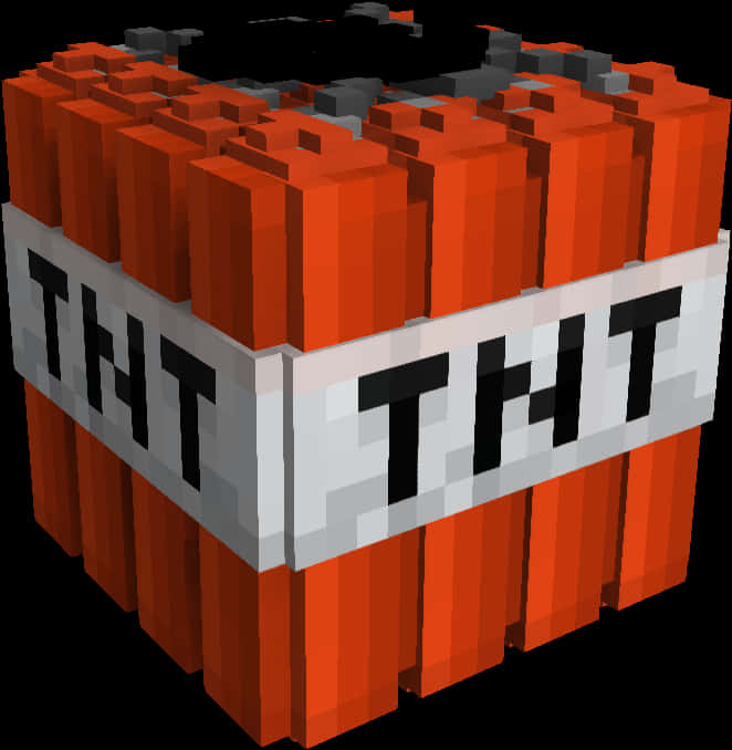 Minecraft T N T Block3 D Model