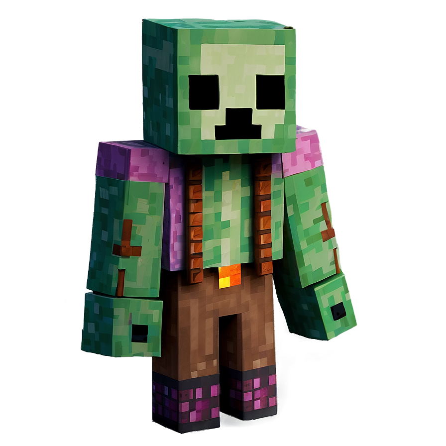 Minecraft Zombie Villager Png Itd21