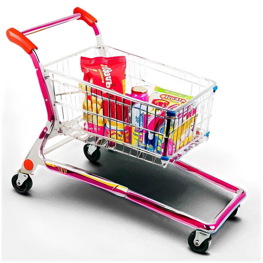 Mini Grocery Cart Png Uen78