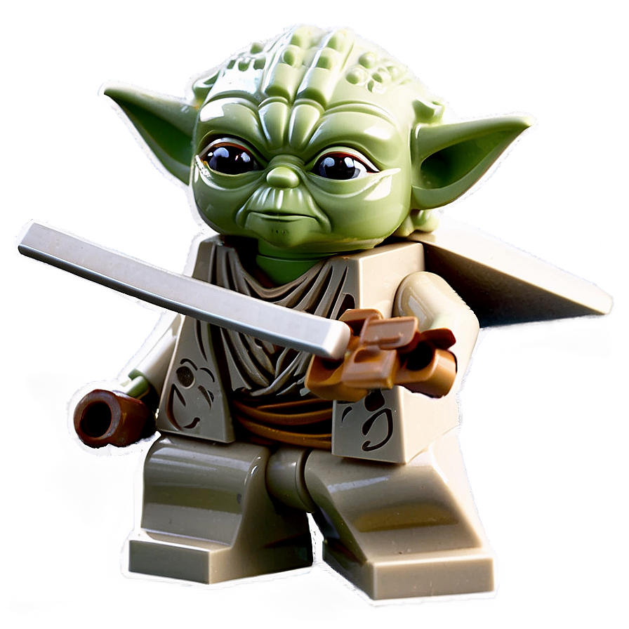 Mini Lego Yoda Collectible Png 59