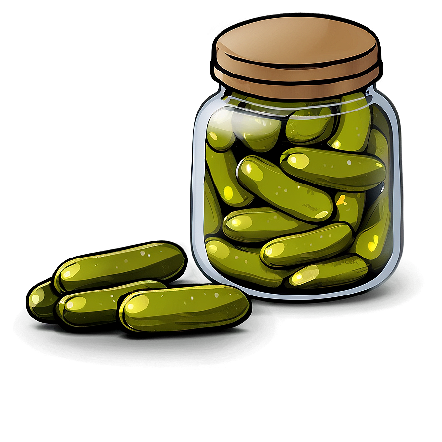 Mini Pickle Jar Png Sef35