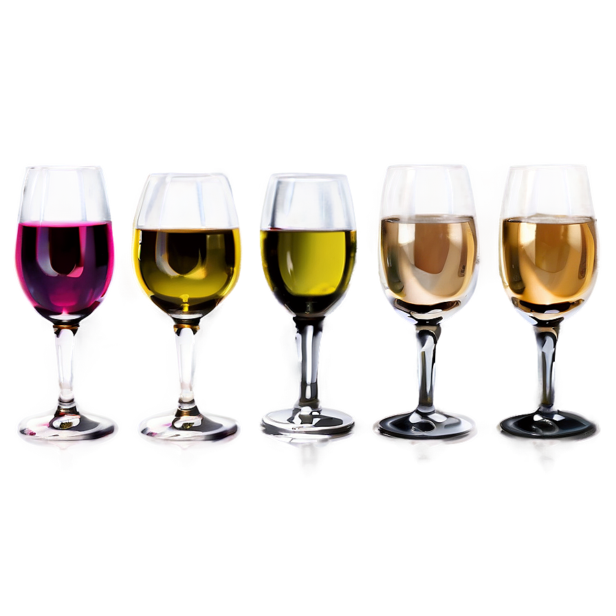 Mini Wine Tasting Glasses Png Xwt50