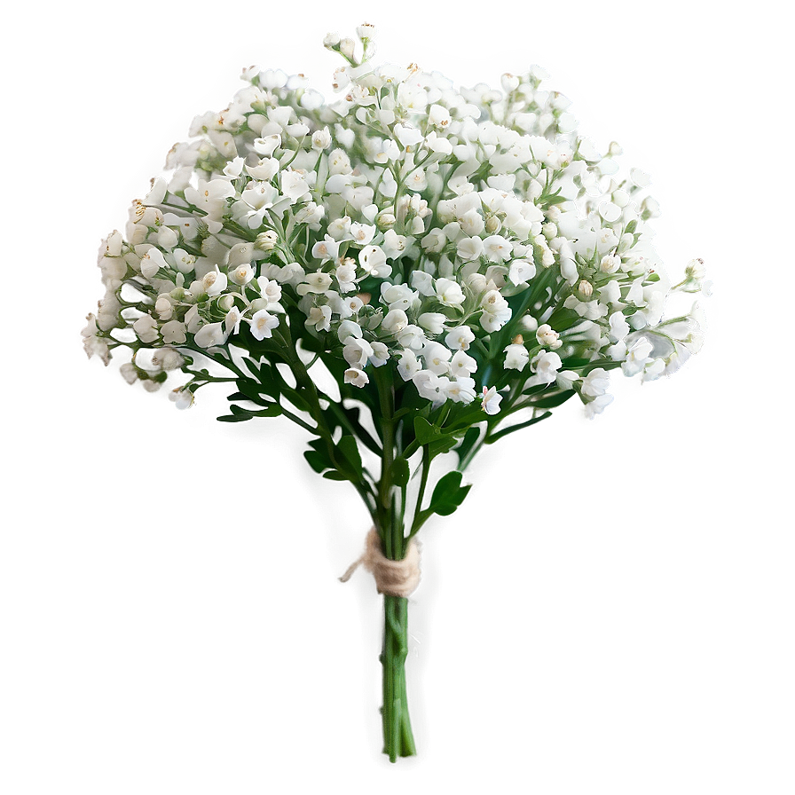 Miniature Baby's Breath Posy Png 62