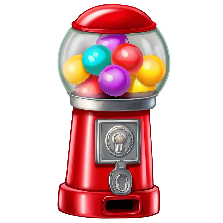 Miniature Gumball Machine Png 1