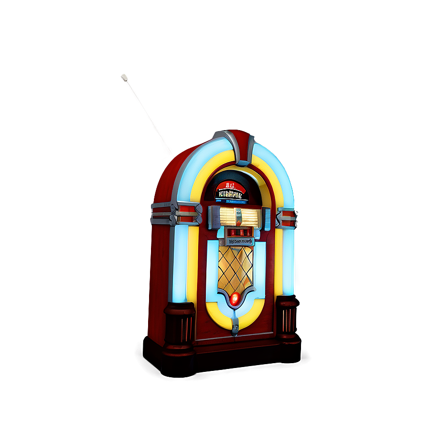 Miniature Model Jukebox Png 06112024